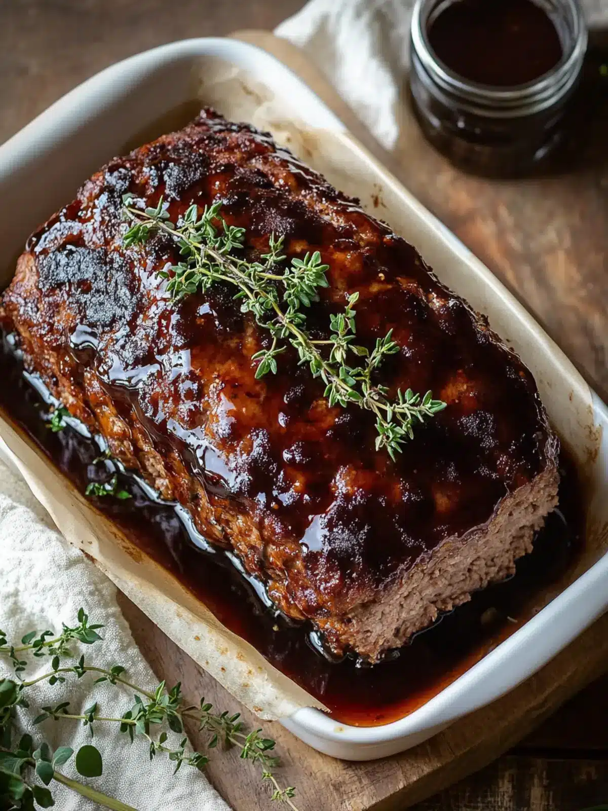 Balsamic Glazed Meatloaf: A Cozy Family Favorite Delight 4 Balsamic Glazed Meatloaf