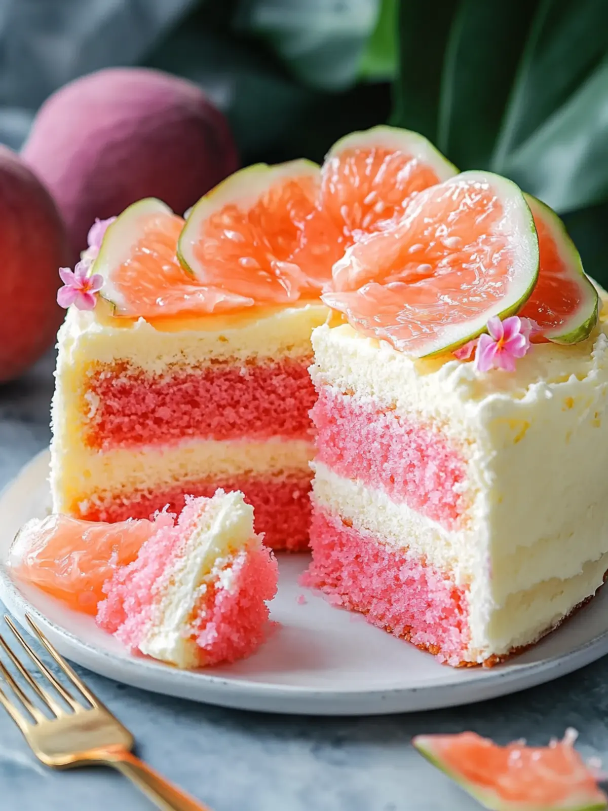 Decadent Hawaiian Guava Cake: Your Tropical Escape Awaits 3 Decadent Hawaiian Guava Cake