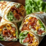 Cheesy Bacon Ranch Wraps That's Perfect for Quick Snacks 3 Cheesy Bacon Ranch Wraps