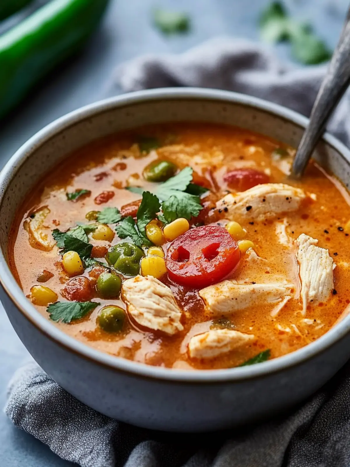 Creamy Cajun White Chicken Chili That Warms Your Soul 5 Cajun White Chicken Chili