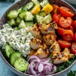 Gluten-Free Greek Chicken Gyro Bowls for Quick Meal Prepping 9 Greek Chicken Gyro Bowls
