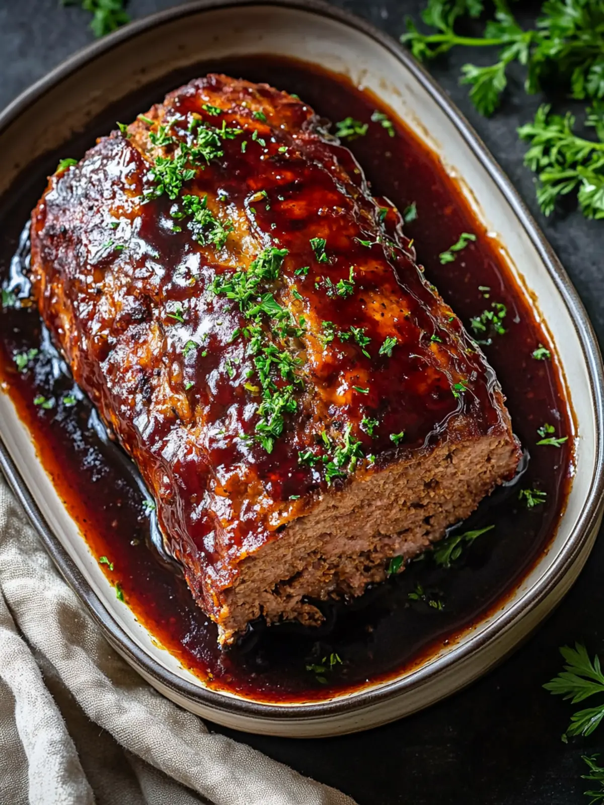 Balsamic Glazed Meatloaf: A Cozy Family Favorite Delight 5 Balsamic Glazed Meatloaf