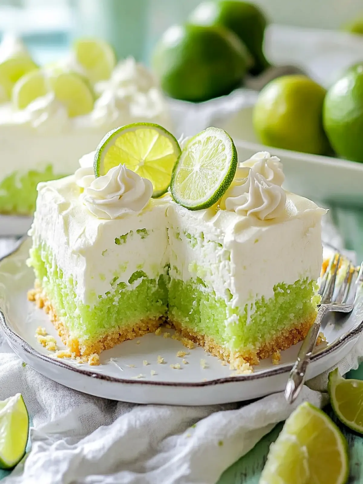 Zesty Key Lime Poke Cake That Will Brighten Your Day 2 Key Lime Poke Cake