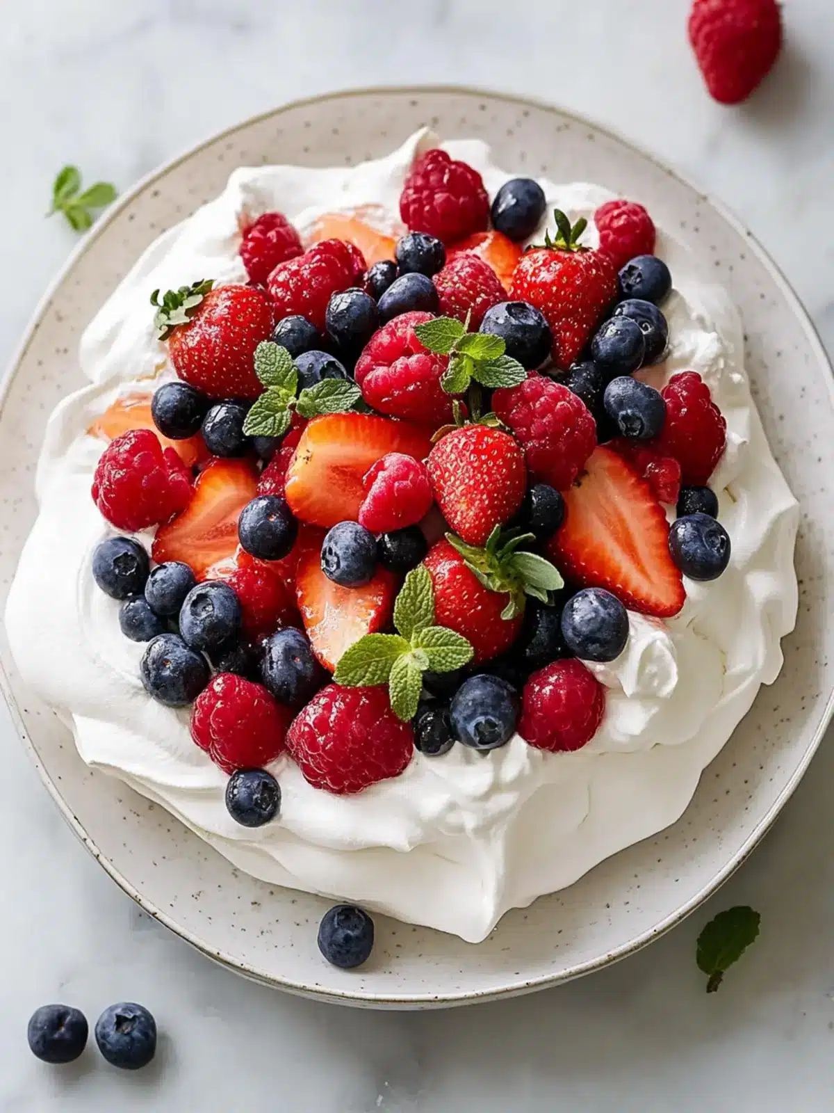 Delicious Pavlova with Fresh Fruit: A Showstopper Dessert 2 Pavlova with Fresh Fruit