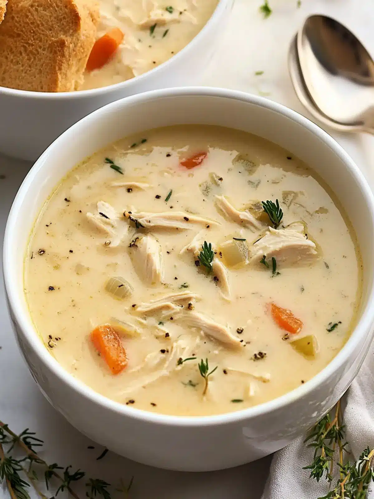 Comforting Creamy Boursin Chicken Soup for Cozy Nights 2 Creamy Boursin Chicken Soup