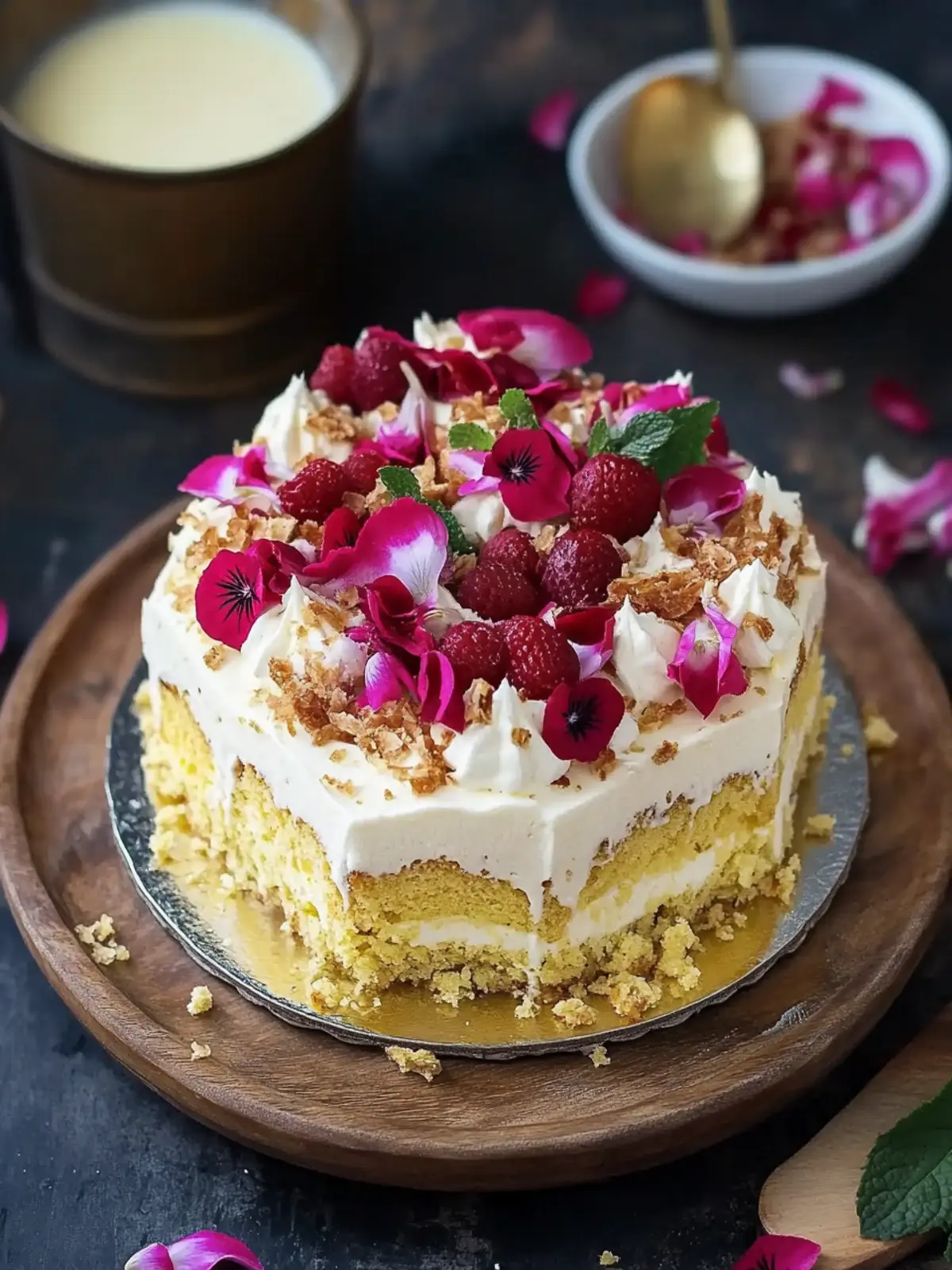 Thandai Tres Leches Cake: Celebrate with a Flavor Explosion 2 Thandai Tres Leches Cake