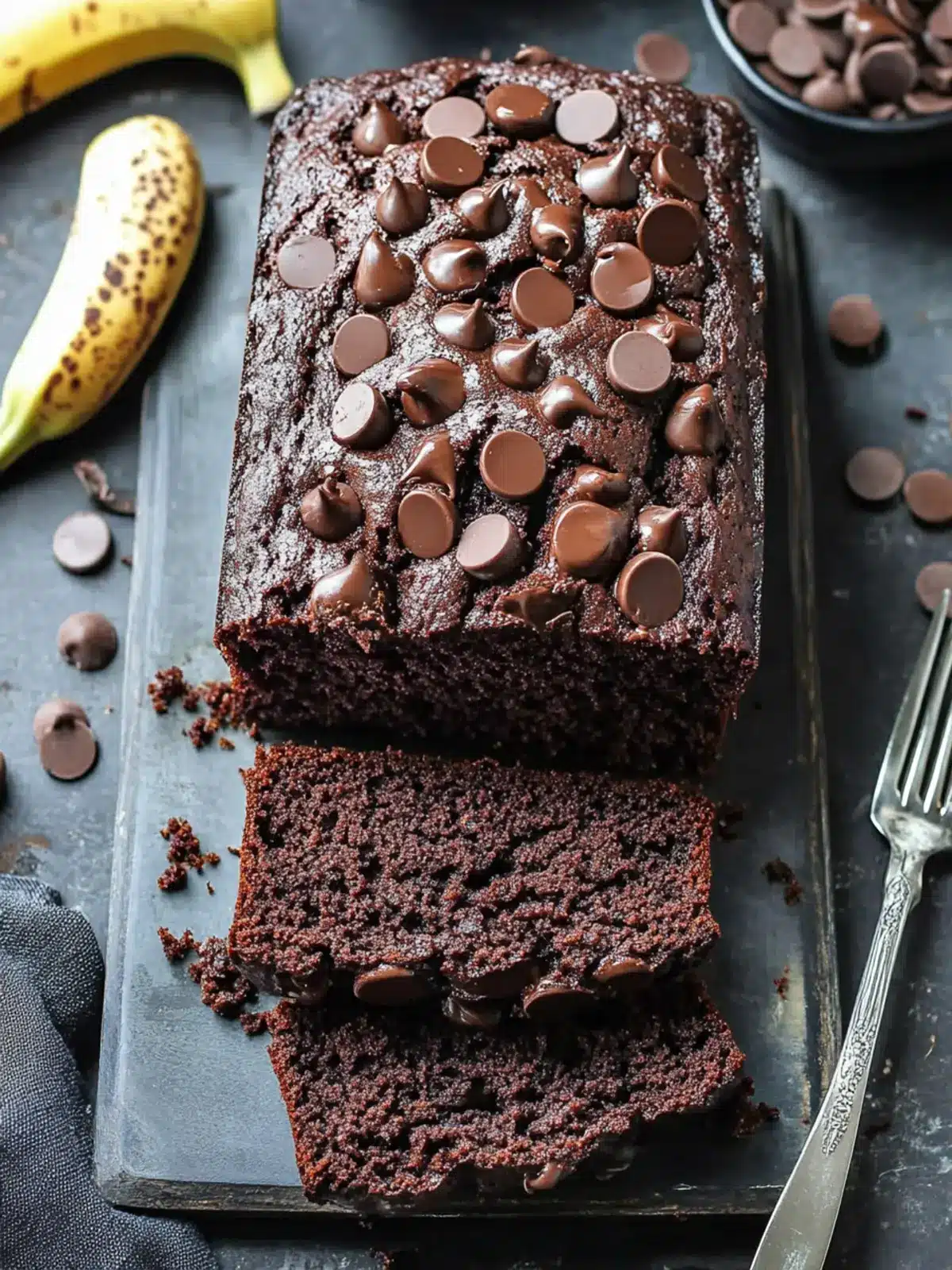 Irresistible Chocolate Banana Bread for Cozy Nights 2 Chocolate Banana Bread