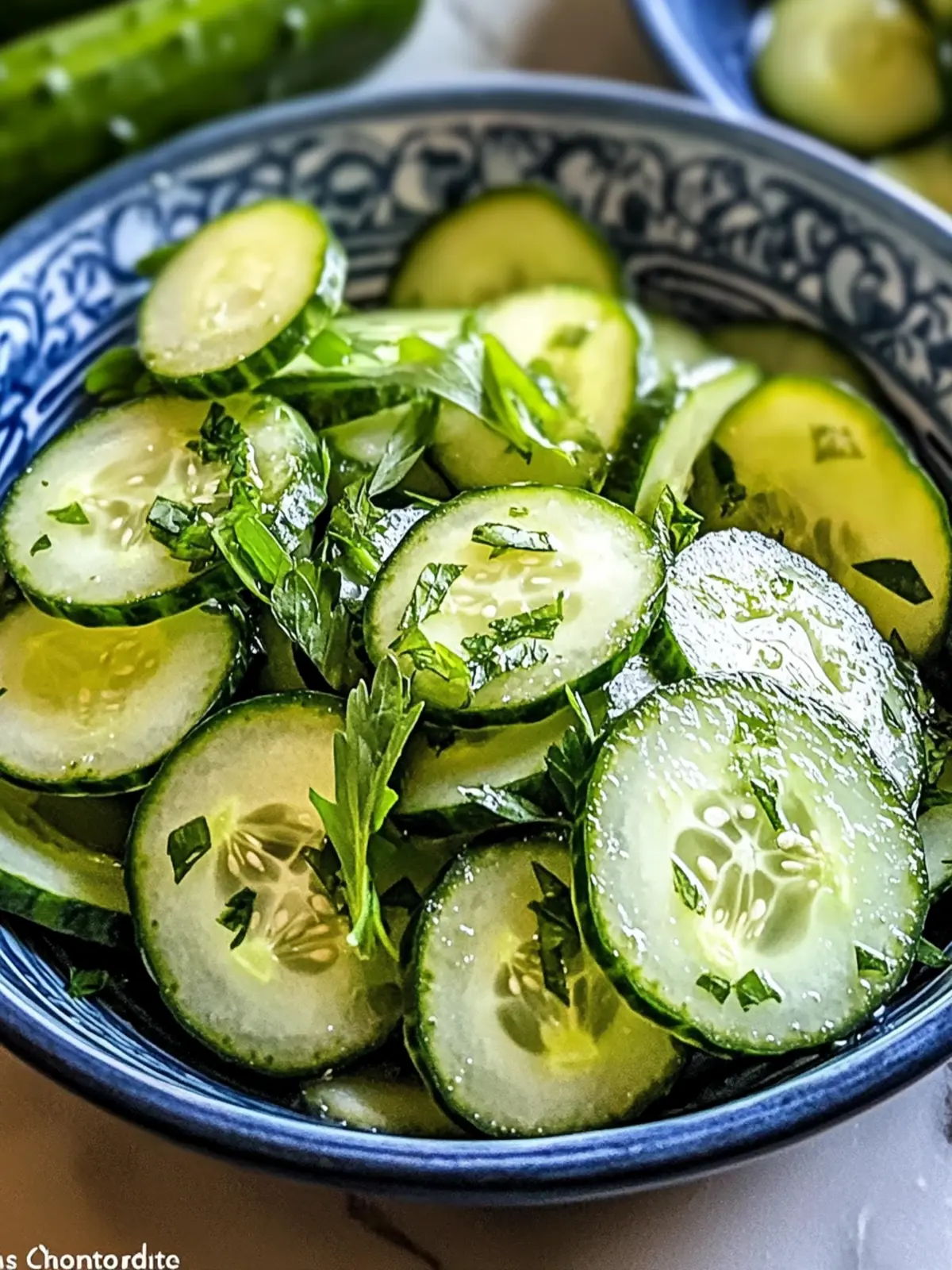Crisp Cucumber Salad: The Ultimate Refreshing Side Dish 2 Cucumber Salad