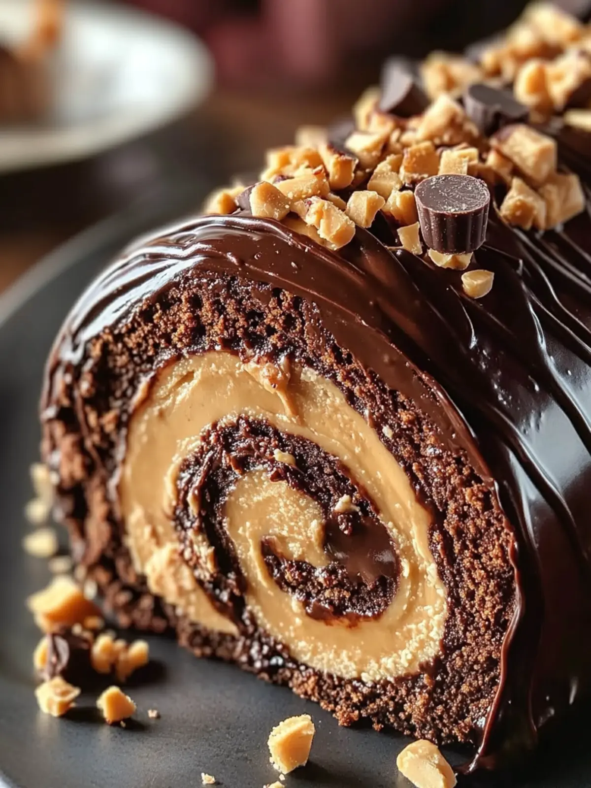 Irresistible Peanut Butter Cup Chocolate Roll for Ultimate Indulgence 4 Irresistible Peanut Butter Cup Chocolate Roll
