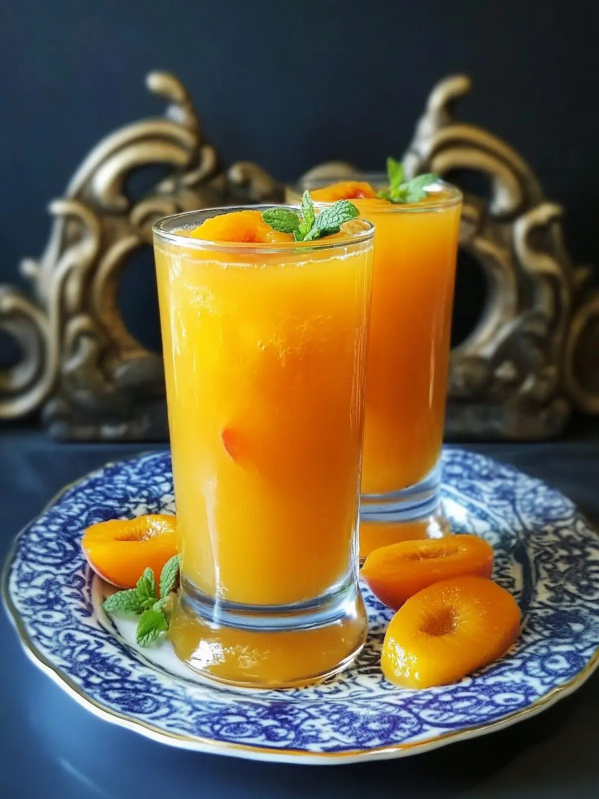 Delight with Apricot Fruit Leather Drink for Iftar Bliss 2 Apricot Fruit leather Drink
