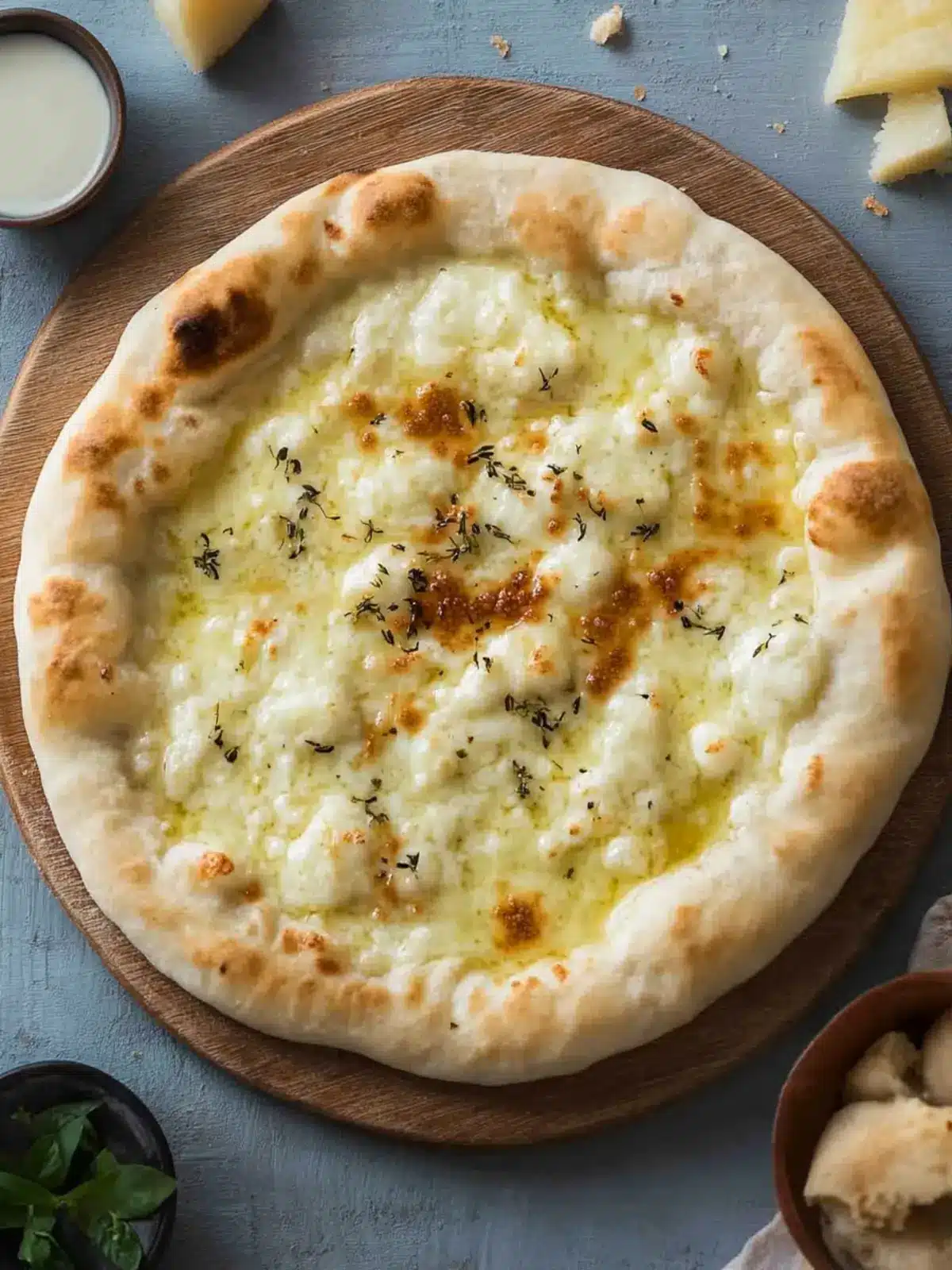 Cheese Manakish: Easy Cheesy Goodness You’ll Crave Daily 3 Cheese Manakish