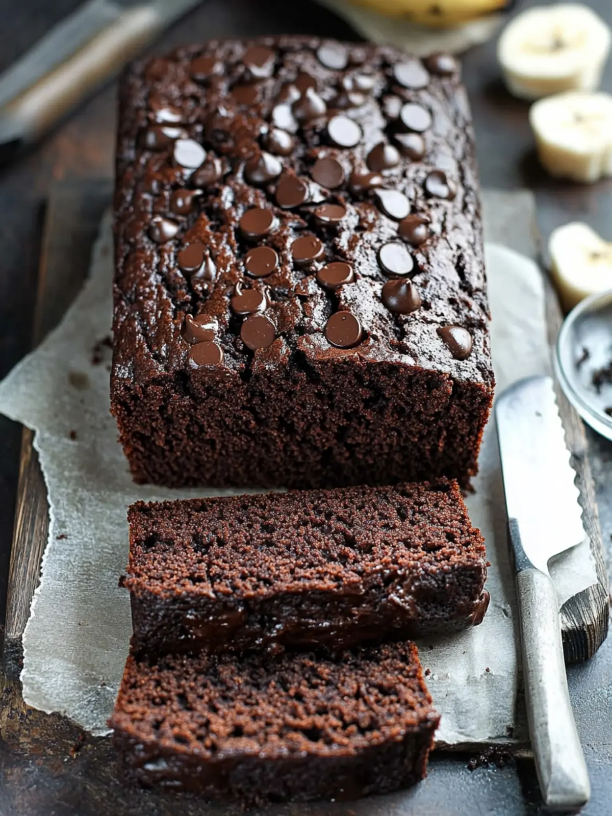 Irresistible Chocolate Banana Bread for Cozy Nights 4 Chocolate Banana Bread