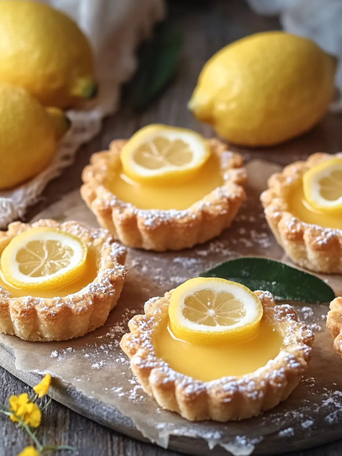 Delightful Lemon Curd Tartlets for Every Sweet Occasion 3 Lemon Curd Tartlets
