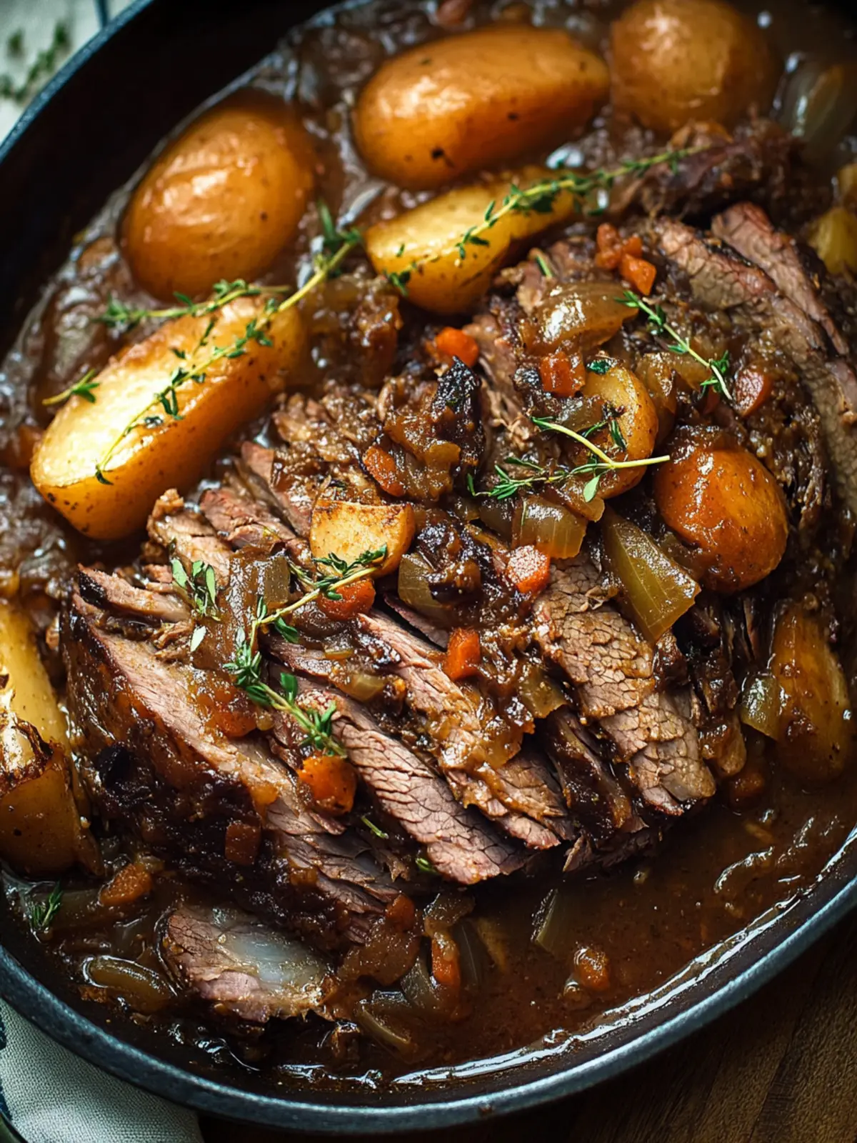 Jewish Braised Brisket: Comfort Food for Holiday Gatherings 3 Jewish Braised Brisket