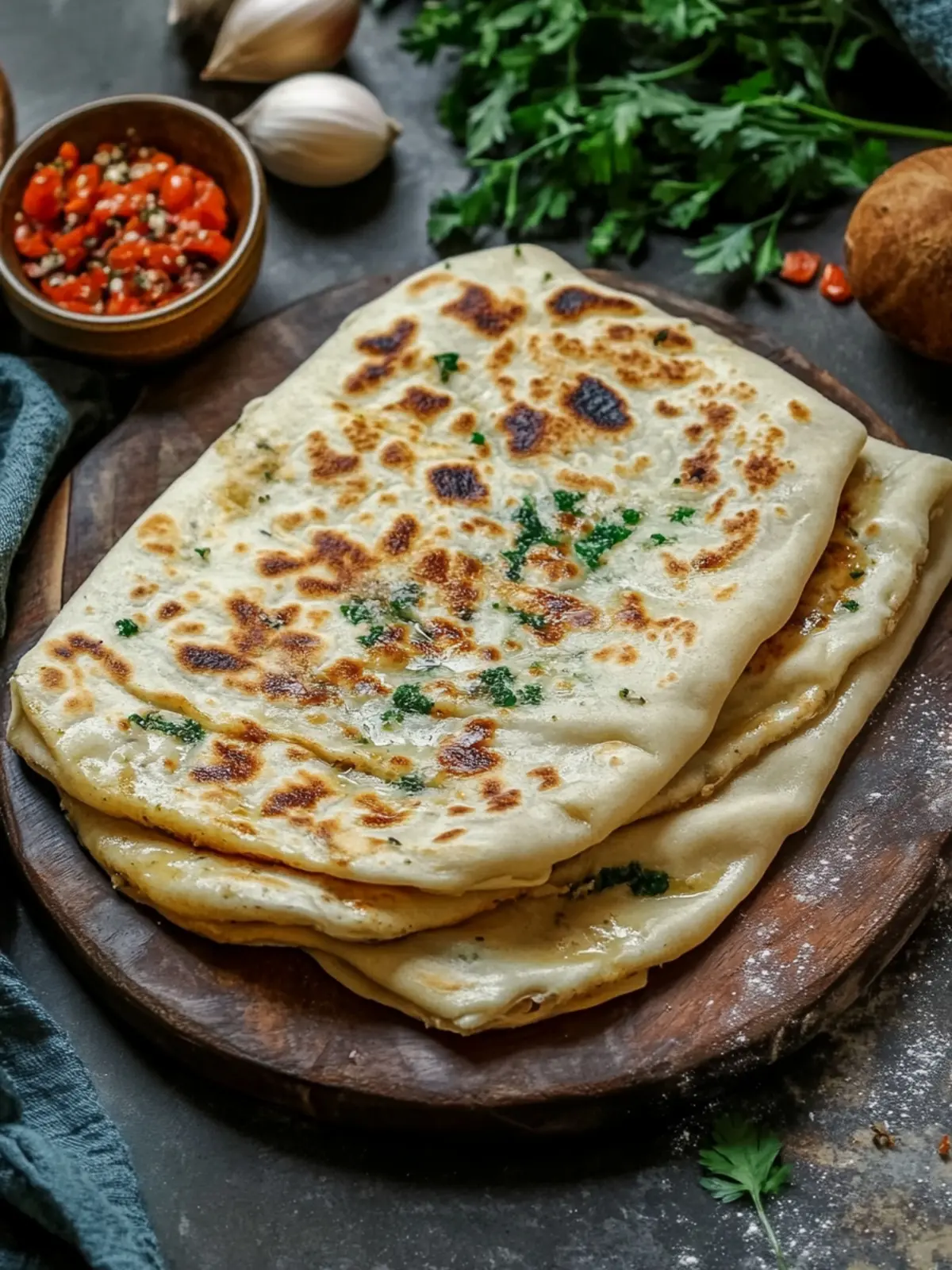 Delicious Spinach and Cheese Turkish Gözleme for Cozy Nights 4 Turkish Gozleme