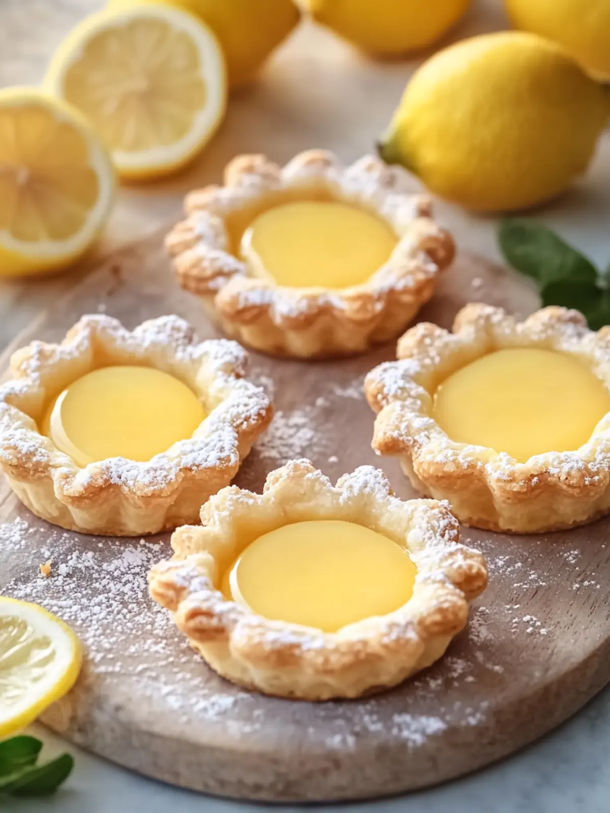 Delightful Lemon Curd Tartlets for Every Sweet Occasion 4 Lemon Curd Tartlets