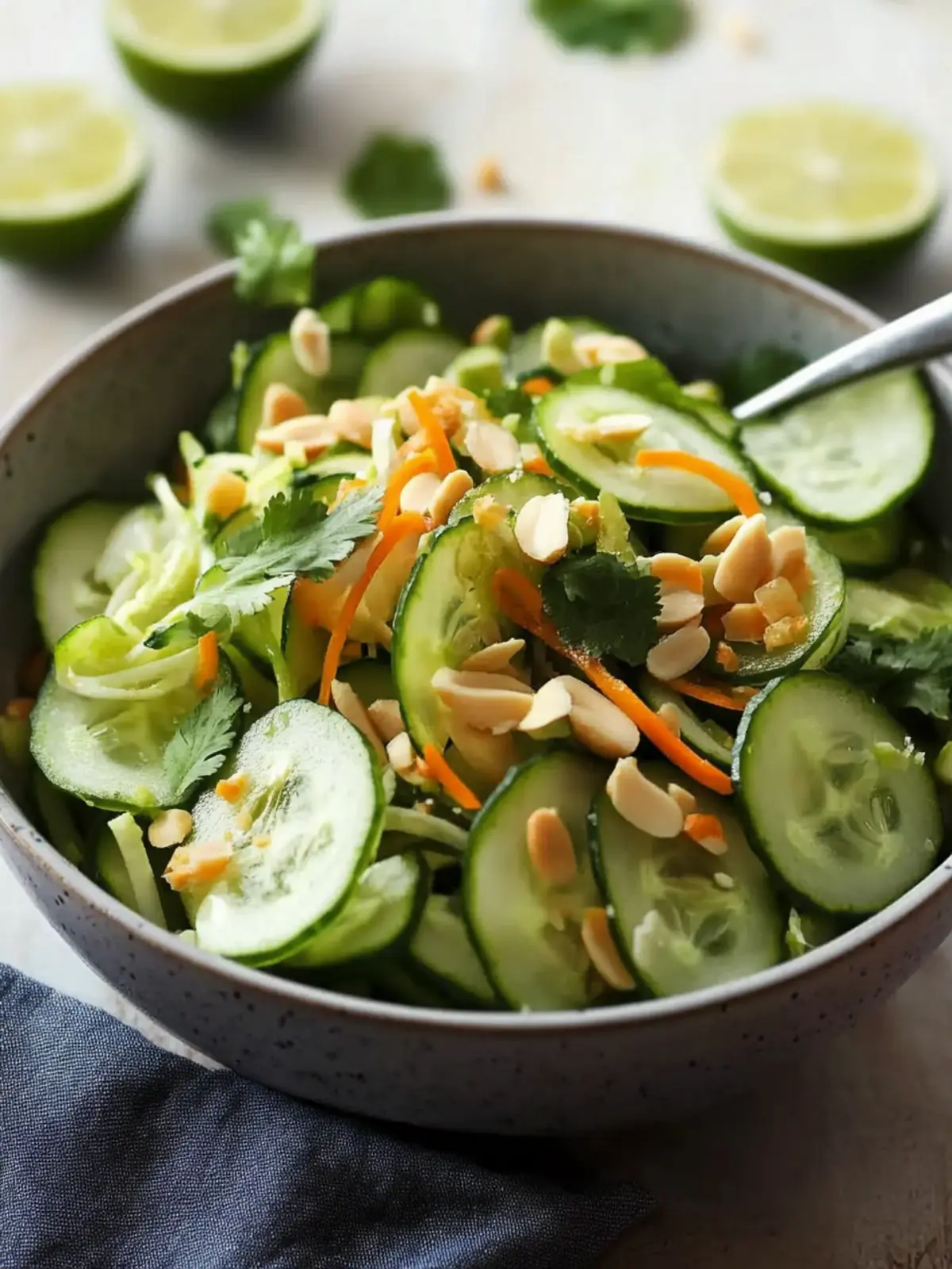 Crunchy Peanut and Lime Cucumber Slaw for Refreshing Moments 5 Crunchy Peanut and Lime Cucumber Slaw