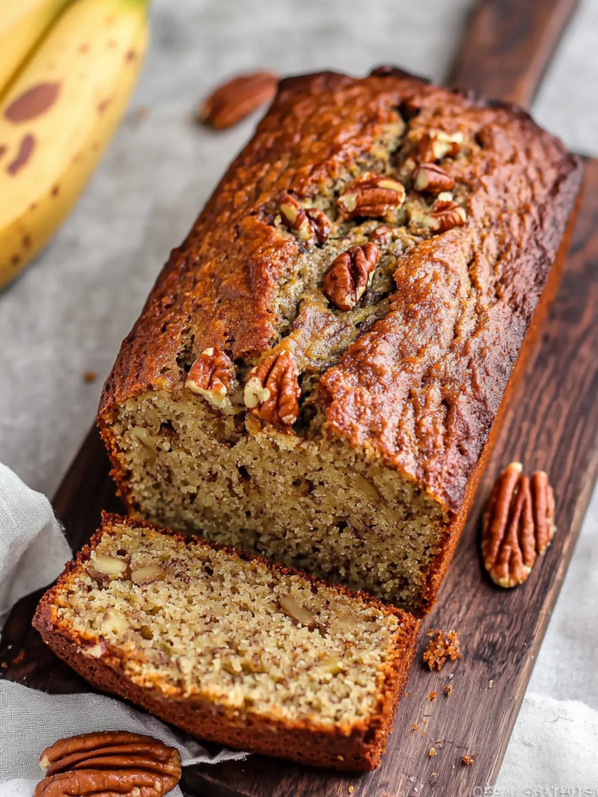 Wholesome Banana Pecan Bread to Satisfy Your Cravings 3 Banana Pecan Bread