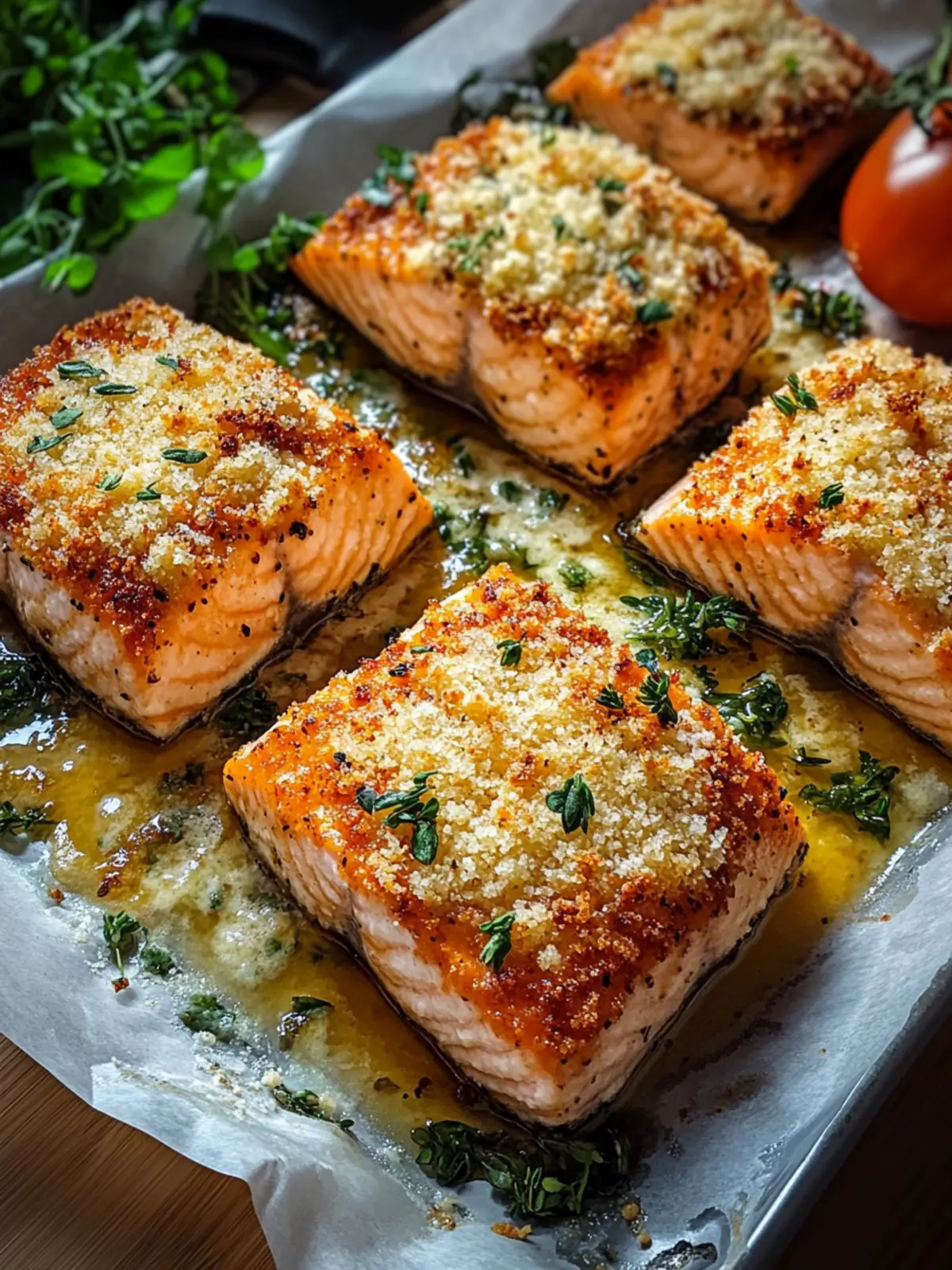 Parmesan Crusted Baked Salmon: A Crispy Delight Tonight 5 Parmesan Crusted Baked Salmon