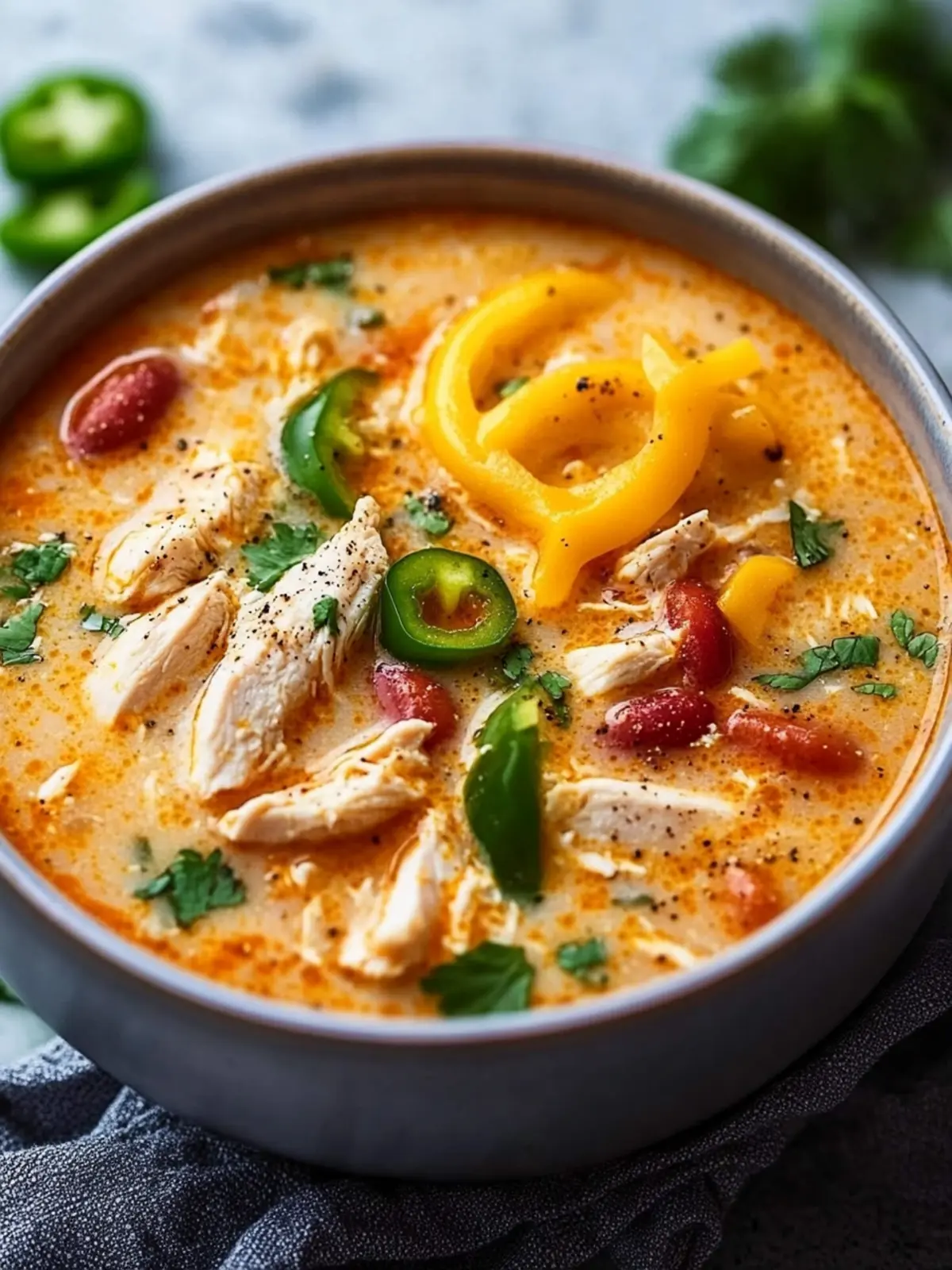 Creamy Cajun White Chicken Chili That Warms Your Soul 3 Cajun White Chicken Chili