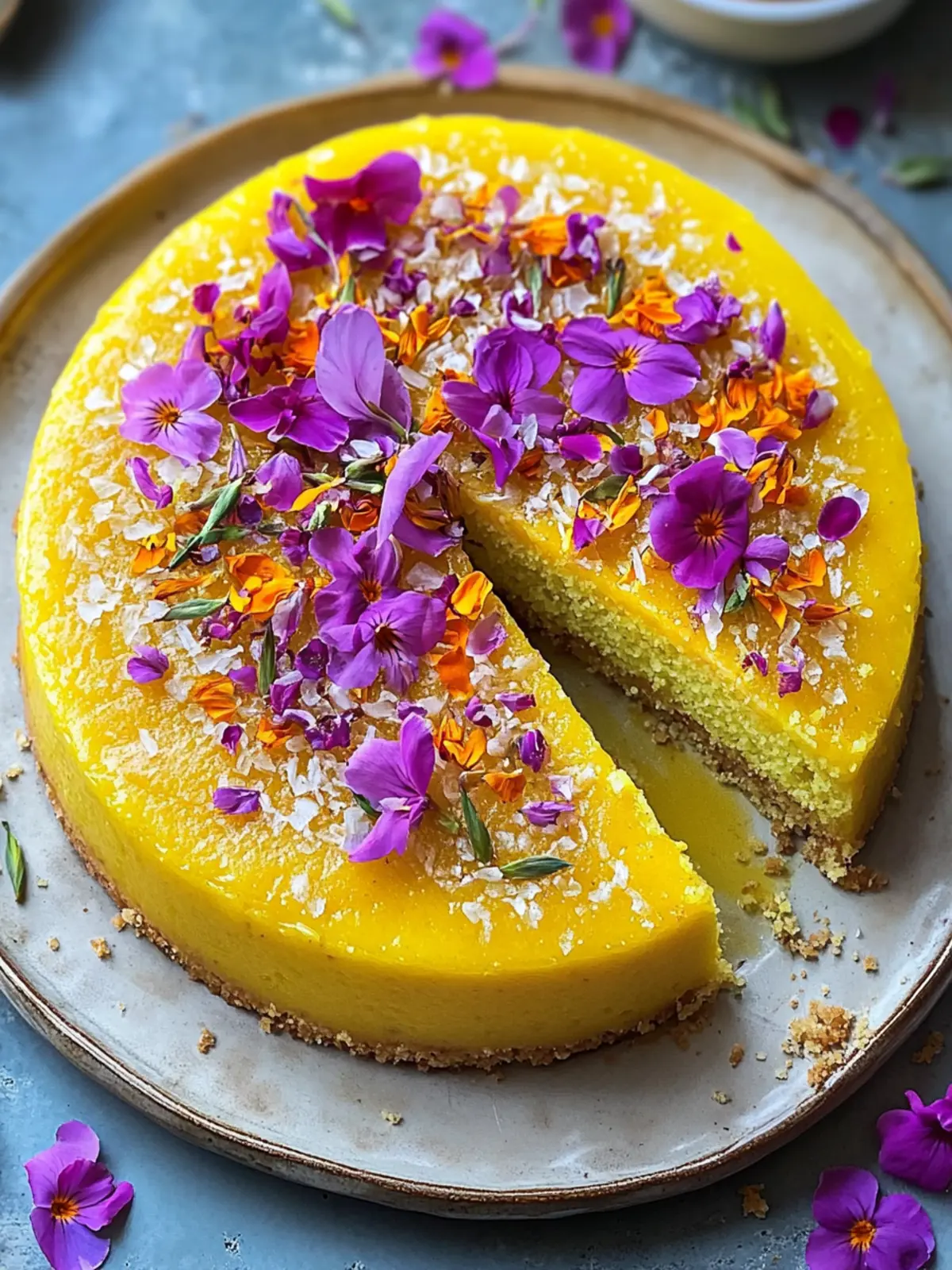 Persian Saffron Cake: Light, Fluffy, Gluten-Free Delight 2 Persian Saffron Cake