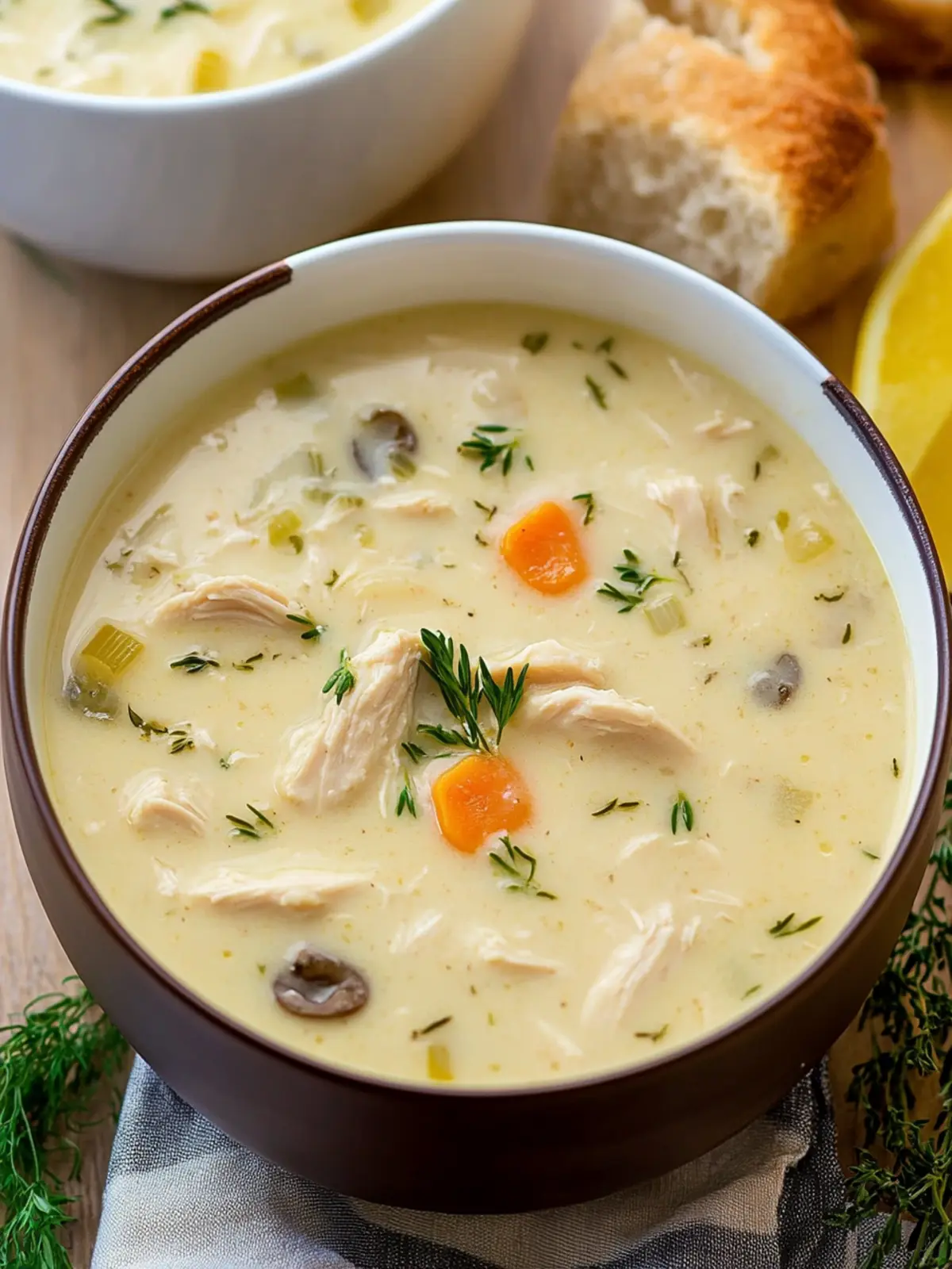 Comforting Creamy Boursin Chicken Soup for Cozy Nights 3 Creamy Boursin Chicken Soup