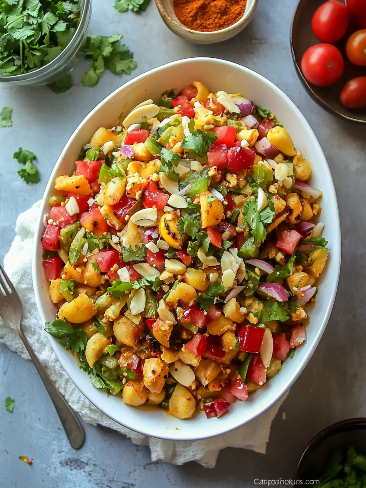 Fresh Indian Chaat Salad: Crunchy Delight You’ll Love! 5 Fresh Indian Chaat Salad