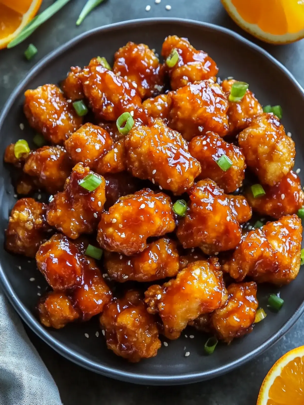 Crispy Baked Orange Chicken: A Quick Dinner Delight 2 Crispy Baked Orange Chicken