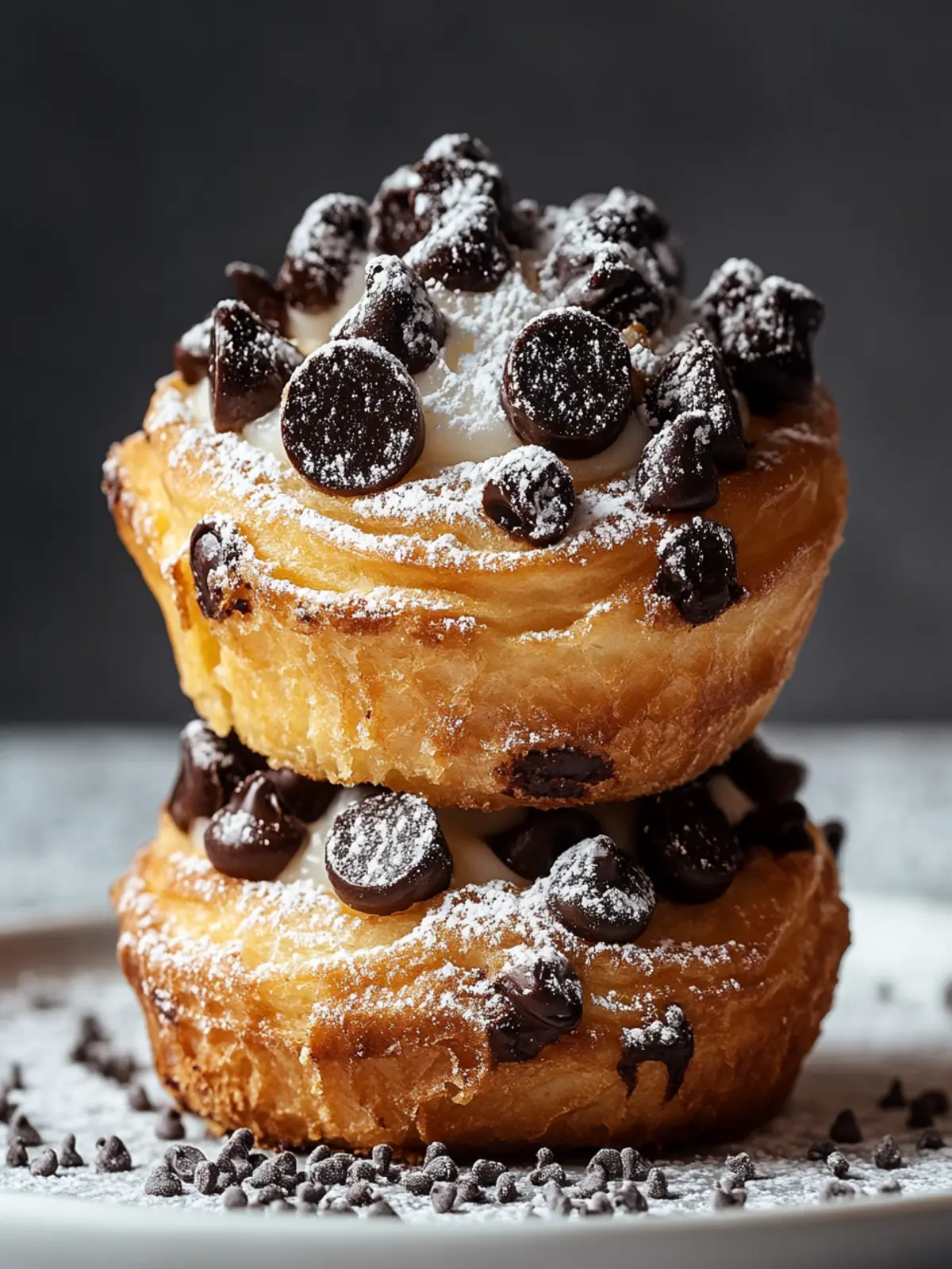 Irresistible Chocolate Chip Cruffins for a Bakery-Fresh Treat 2 Chocolate Chip Cruffins