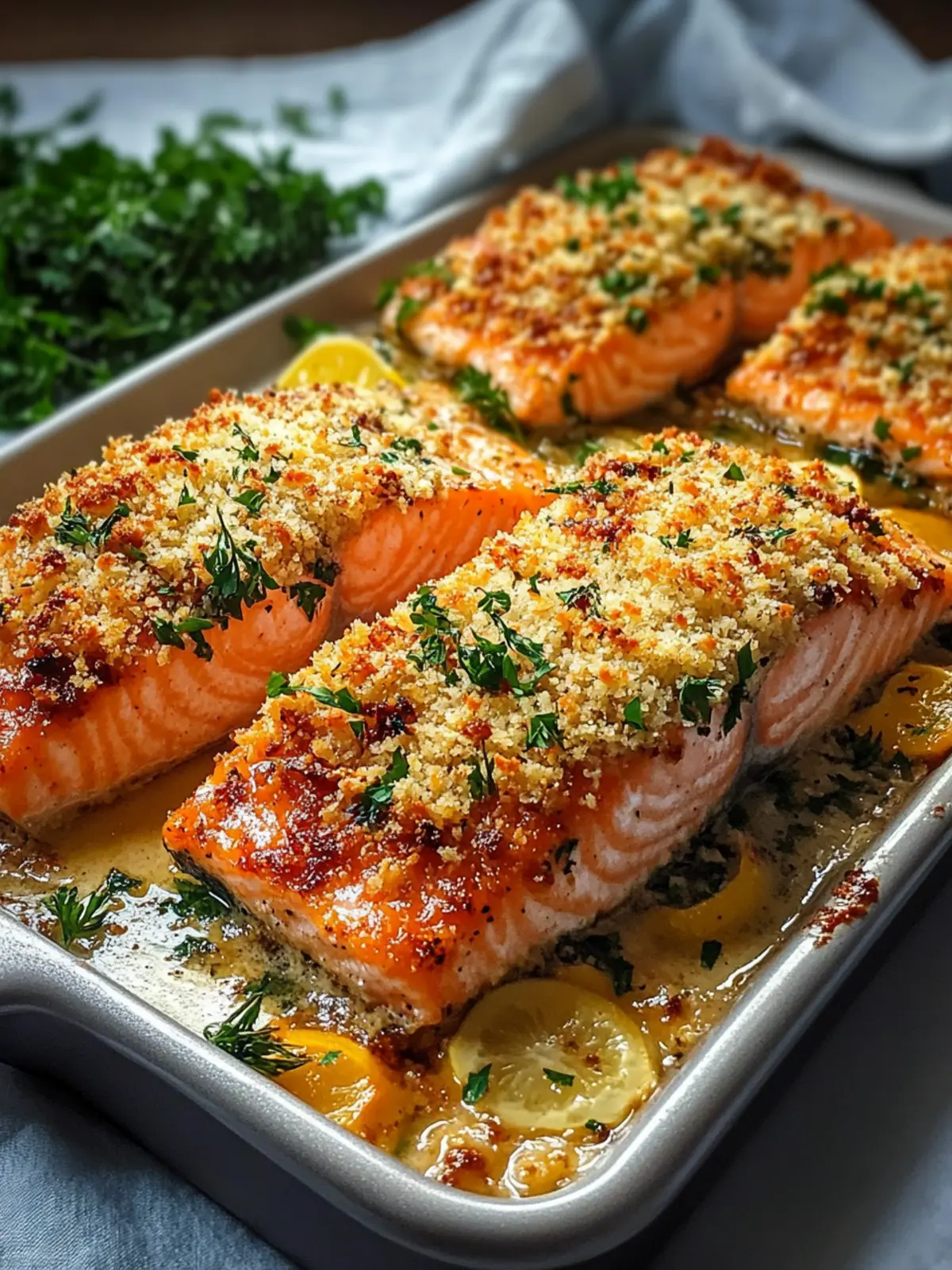 Parmesan Crusted Baked Salmon: A Crispy Delight Tonight 3 Parmesan Crusted Baked Salmon
