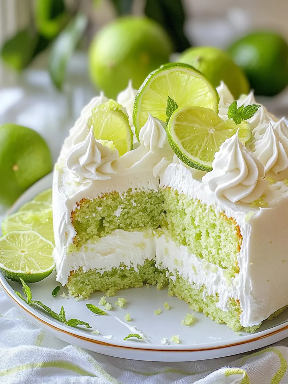 Zesty Key Lime Poke Cake That Will Brighten Your Day 5 Key Lime Poke Cake