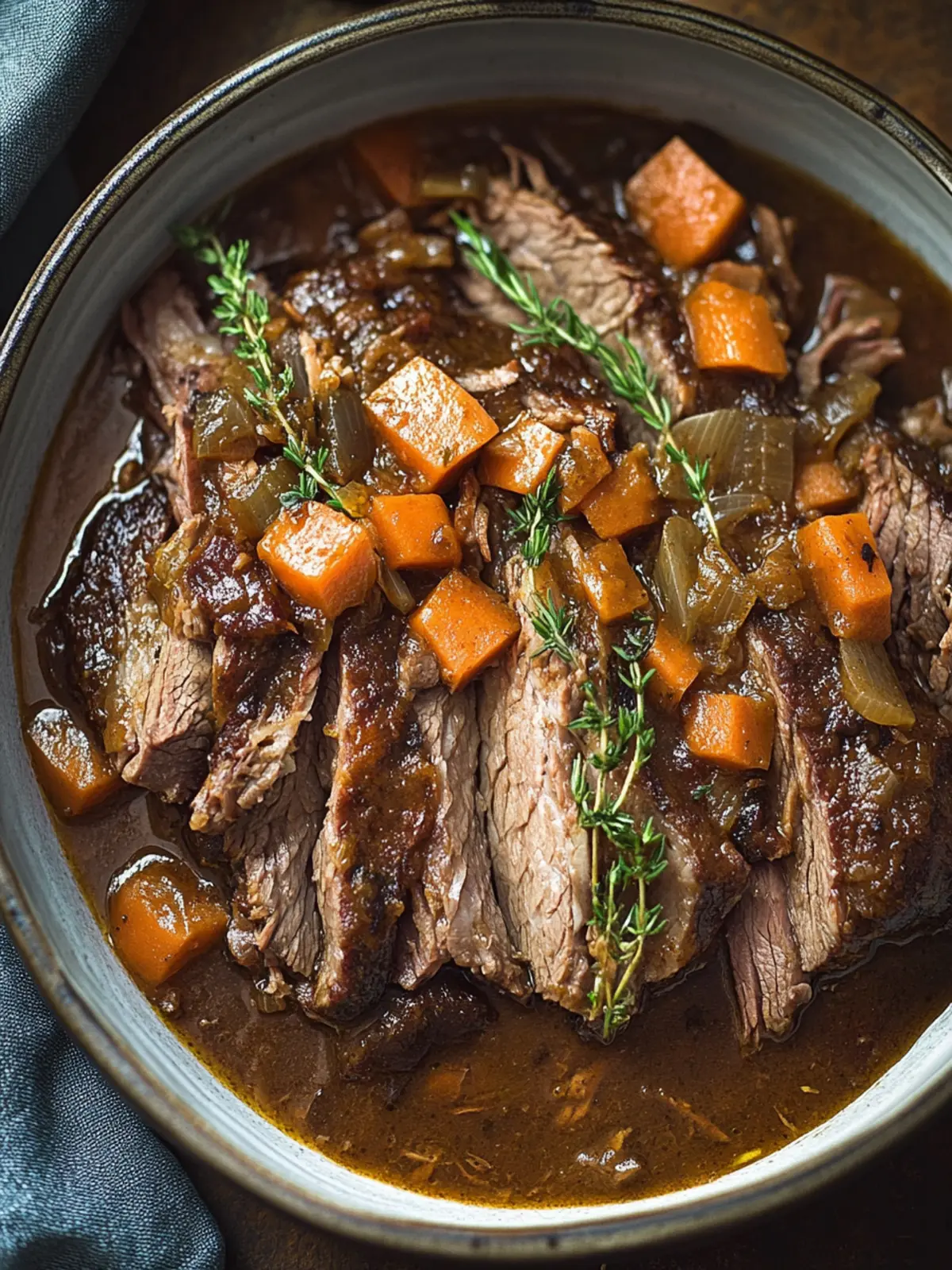 Jewish Braised Brisket: Comfort Food for Holiday Gatherings 2 Jewish Braised Brisket