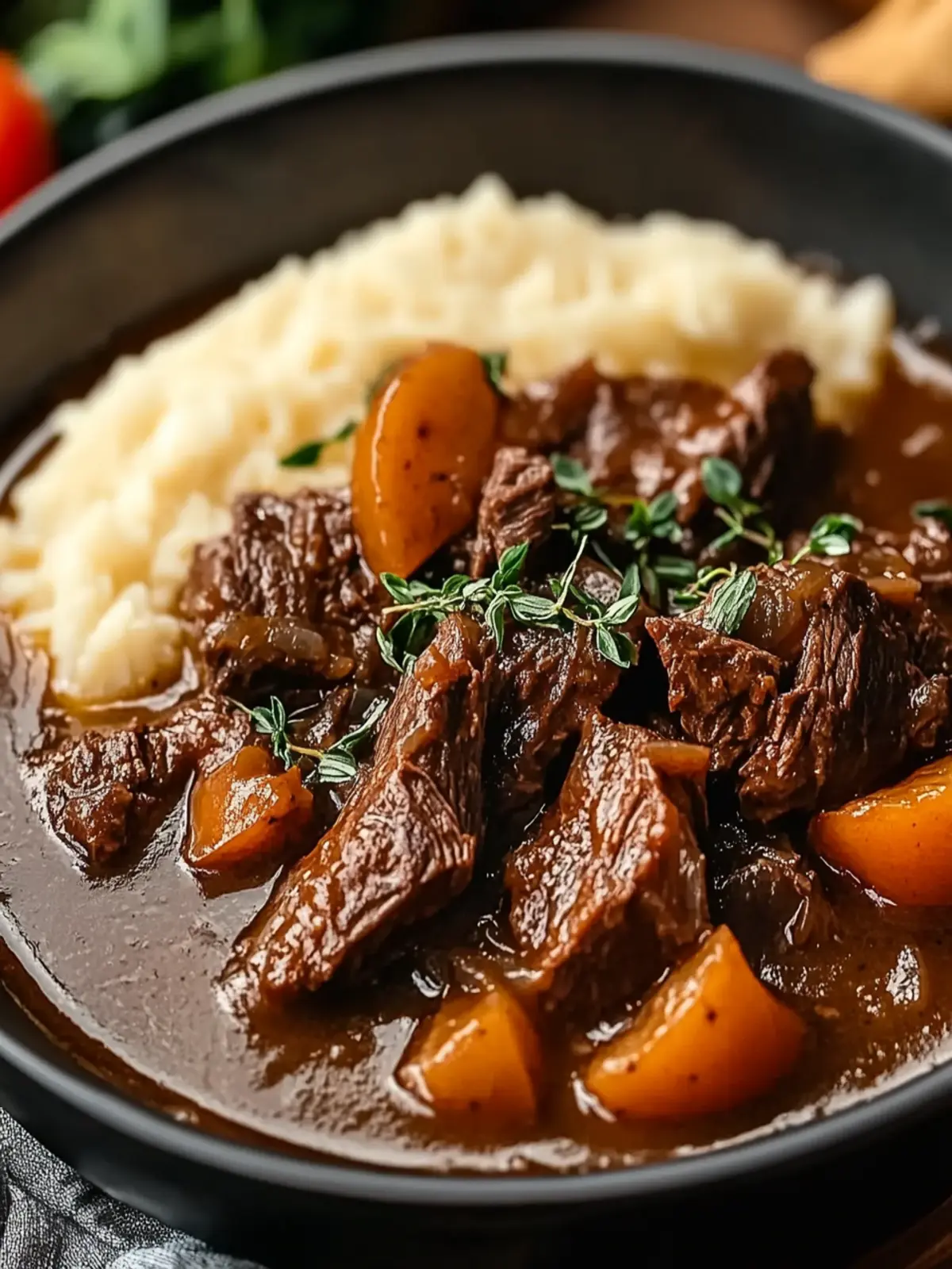 Slow Cooker Beef Manhattan: Cozy Comfort for Family Nights 3 Slow Cooker Beef Manhattan