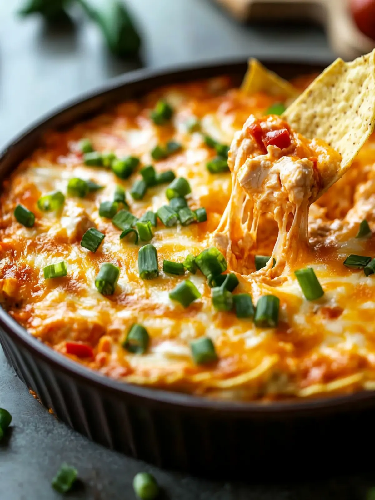 Deliciously High-Protein Buffalo Chicken Dip for Perfect Parties 4 High-Protein Buffalo Chicken Dip