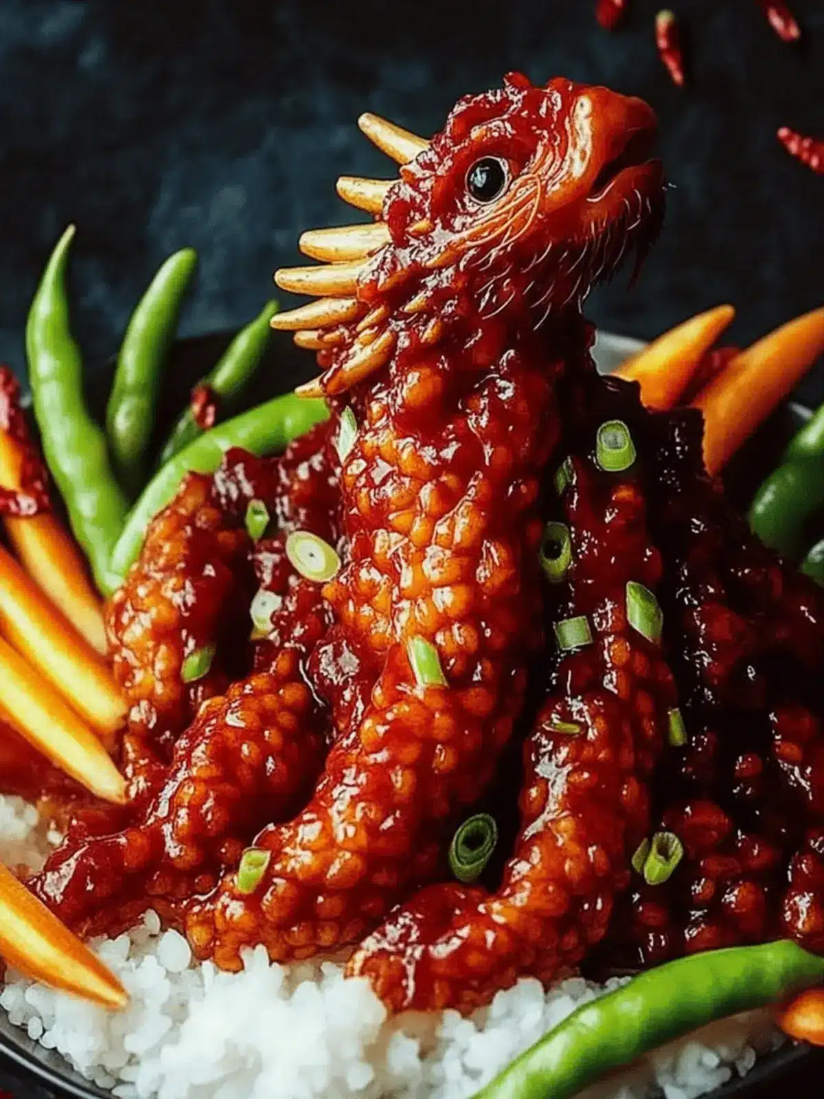 Irresistibly Spicy Dragon Chicken: Your New Weeknight Hero 2 Irresistibly Spicy Dragon Chicke