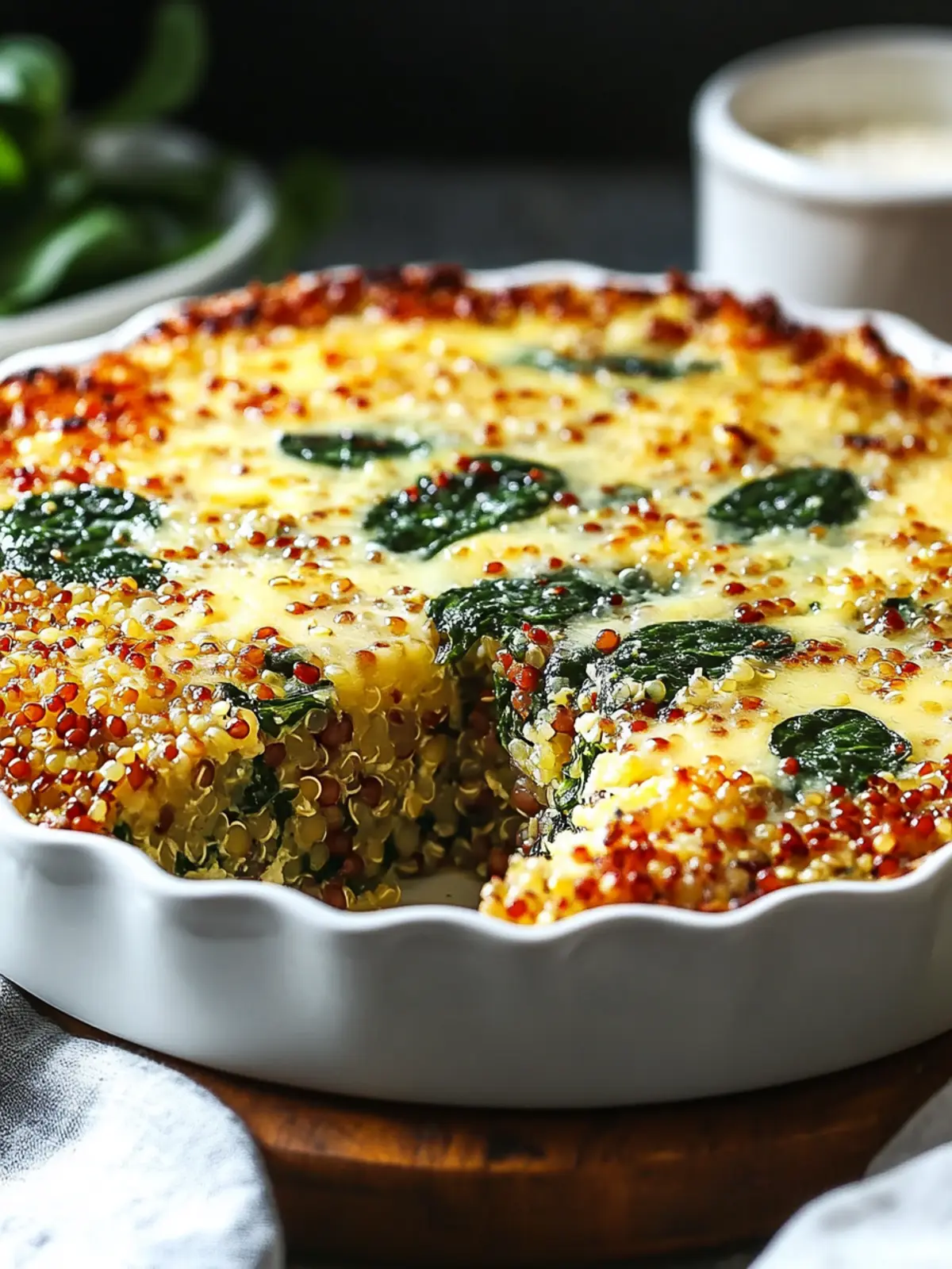 Quinoa Lentil Spinach Bake: A Cozy, High-Protein Delight 3 Quinoa Lentil Spinach Bake
