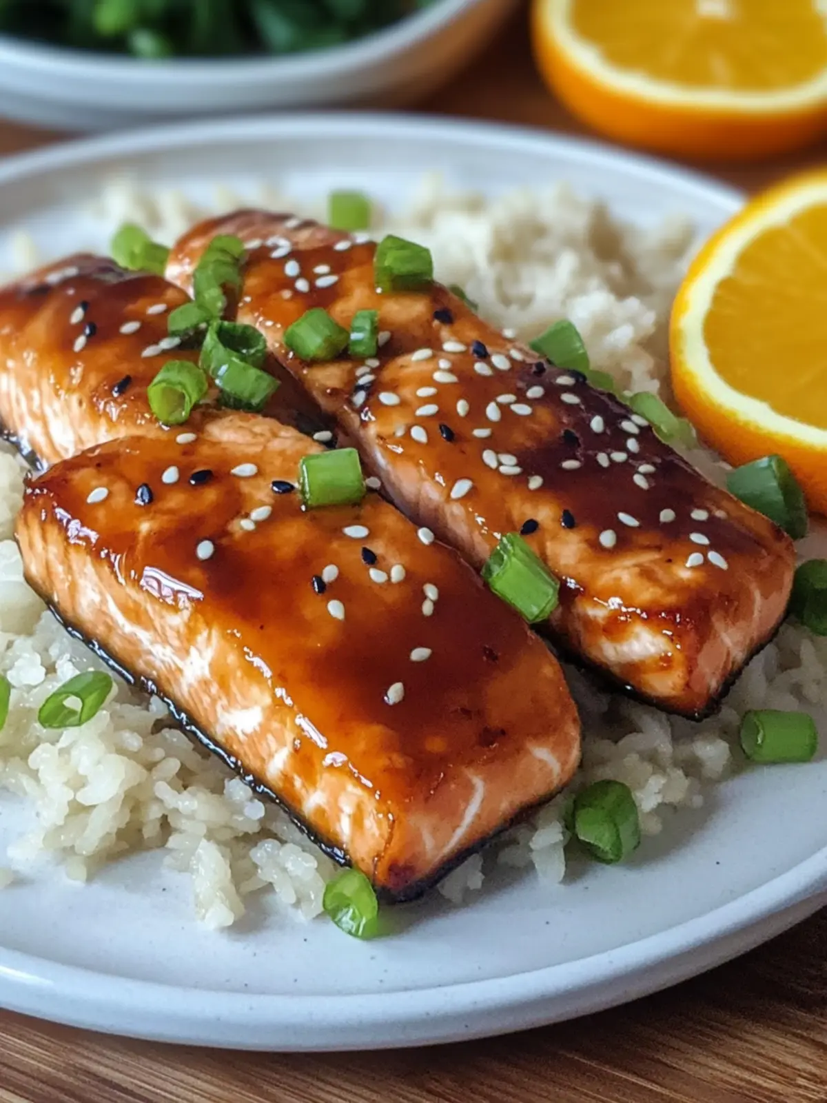 Orange Teriyaki Salmon for a Flavorful Delight Tonight 2 Orange Teriyaki Salmon