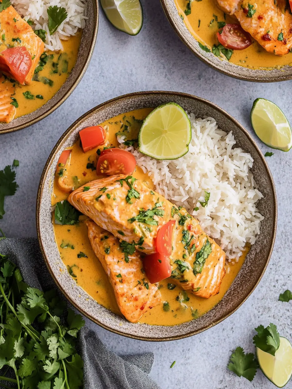 Coconut Curry Salmon in 30 Minutes—A Flavorful Escape! 5 Coconut Curry Salmon