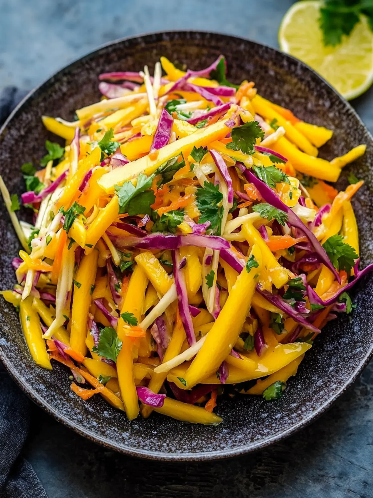 Quick And Easy Mango Slaw: Your Fresh Sidekick for Every Meal 4 Quick And Easy Mango Slaw