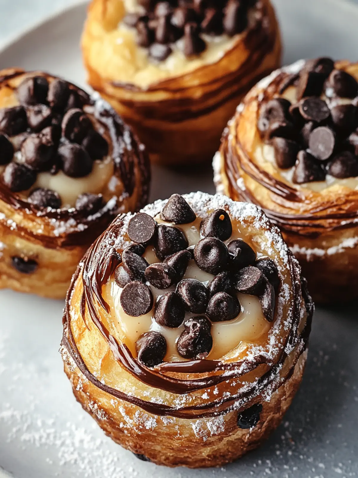 Delicious Chocolate Chip Cruffins That Are Easy to Bake 4 Chocolate Chip Cruffins