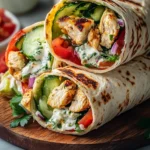 Delicious Greek Chicken Wraps for Fresh, Flavor-Packed Meals 4 Greek Chicken Wraps