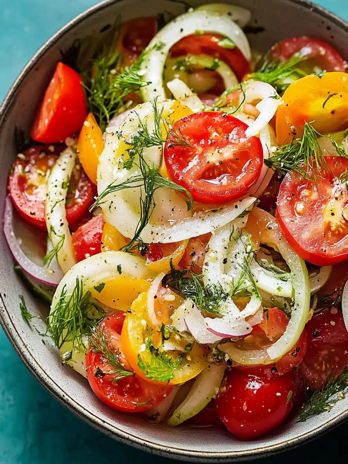 Fresh Tomato Fennel Salad to Brighten Your Summer Meals 3 Tomato Fennel Salad