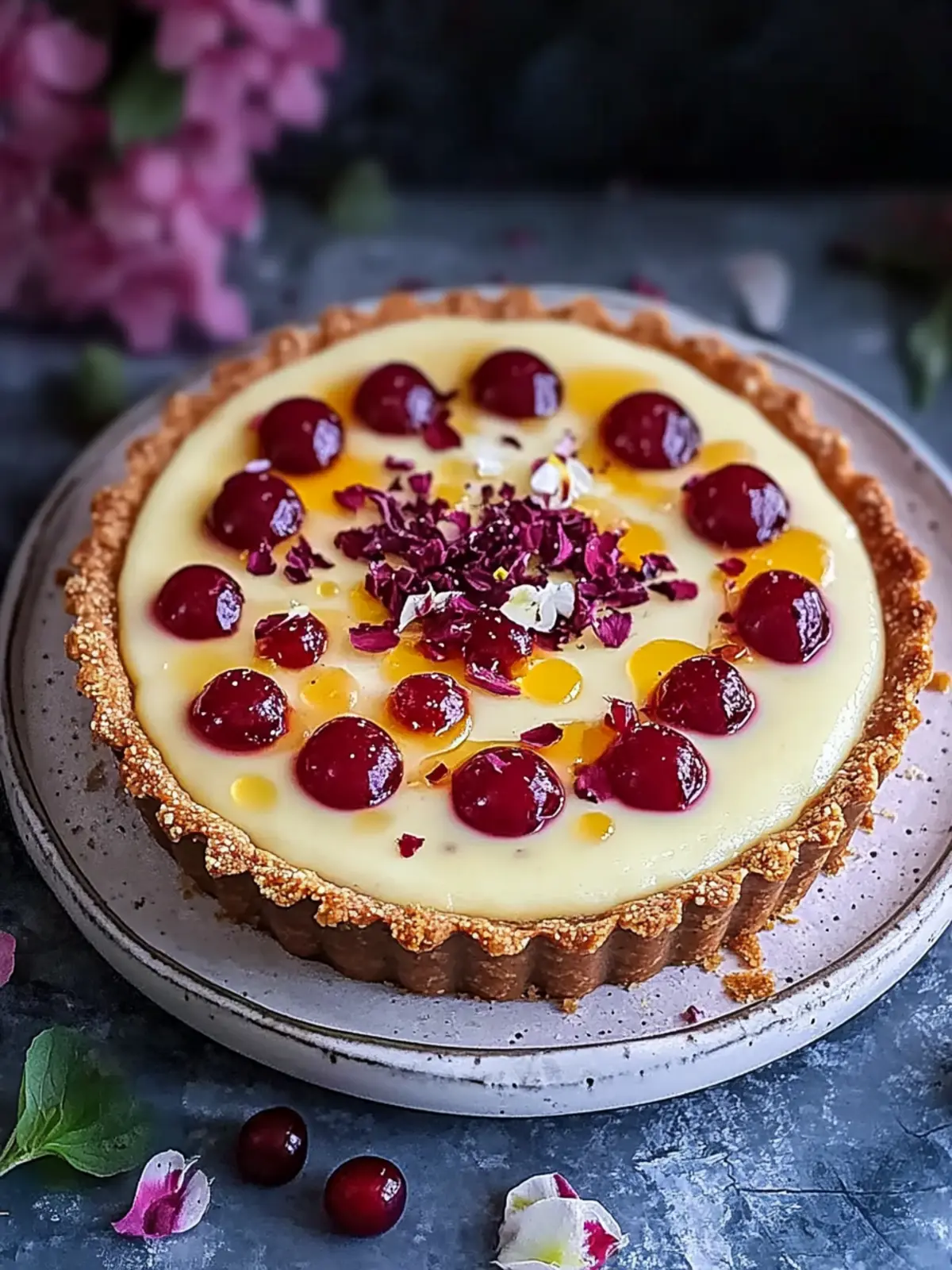 Gulab Jamun Yogurt Tart: A Creamy Twist on Tradition 2 Gulab Jamun Yogurt Tart