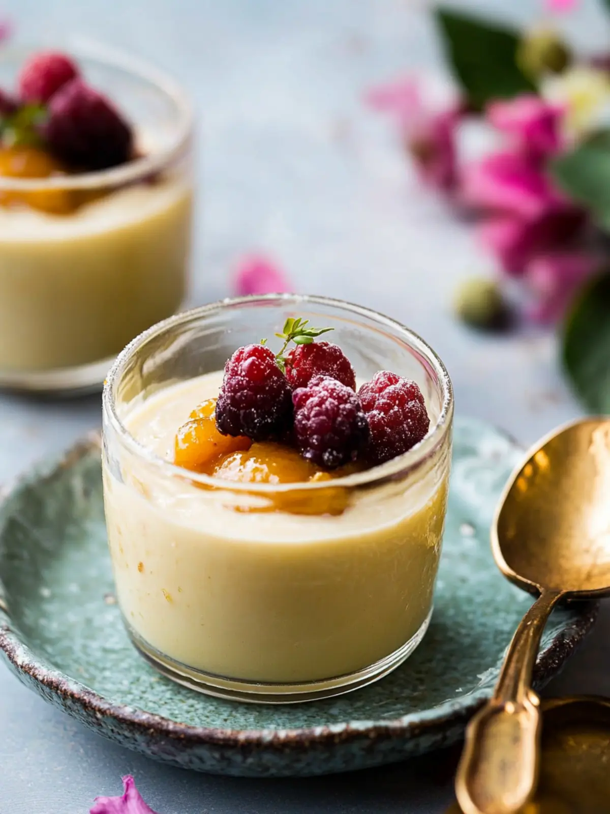 Thandai Custard Cups: A Festive Twist on Classic Dessert 3 thandai custard cups