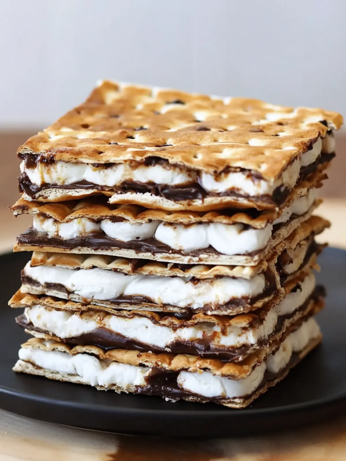 S'MORES MATZOS: Easy No-Bake Treat for Passover Joy! 3 S'MORES MATZOS
