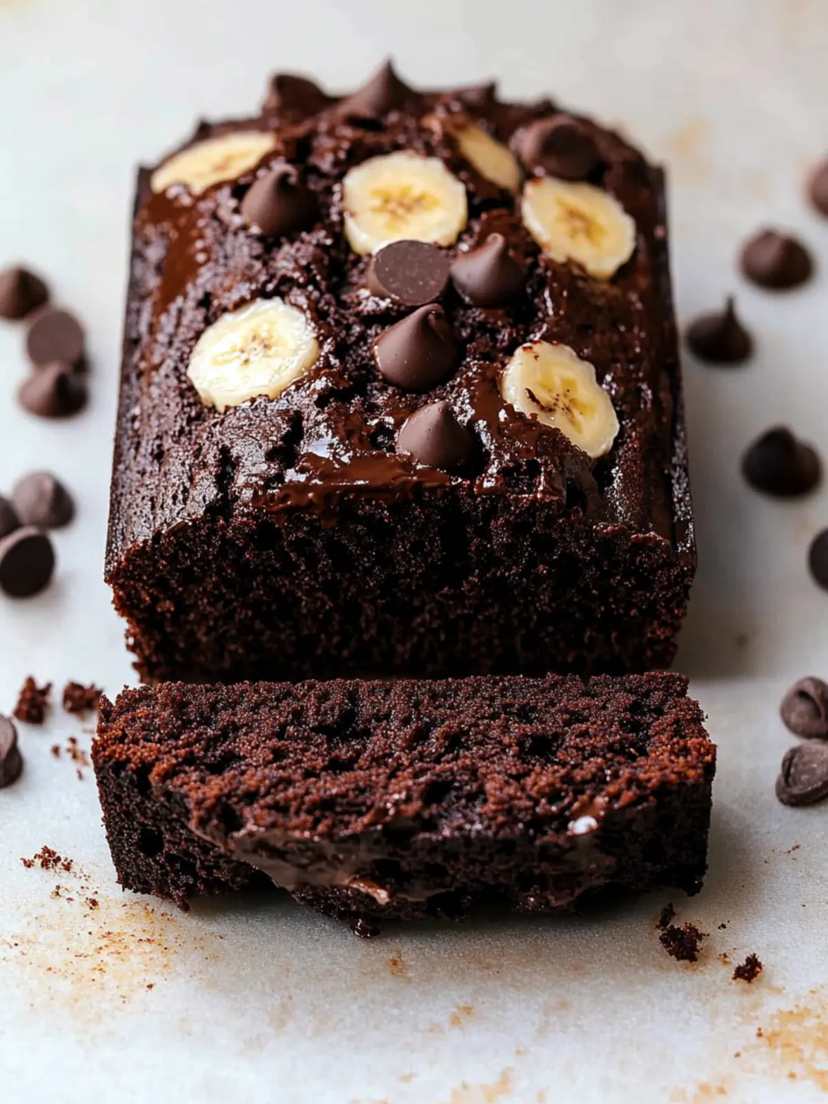 Decadent Double Chocolate Banana Bread for Sweet Cravings 4 Double Chocolate Banana Bread