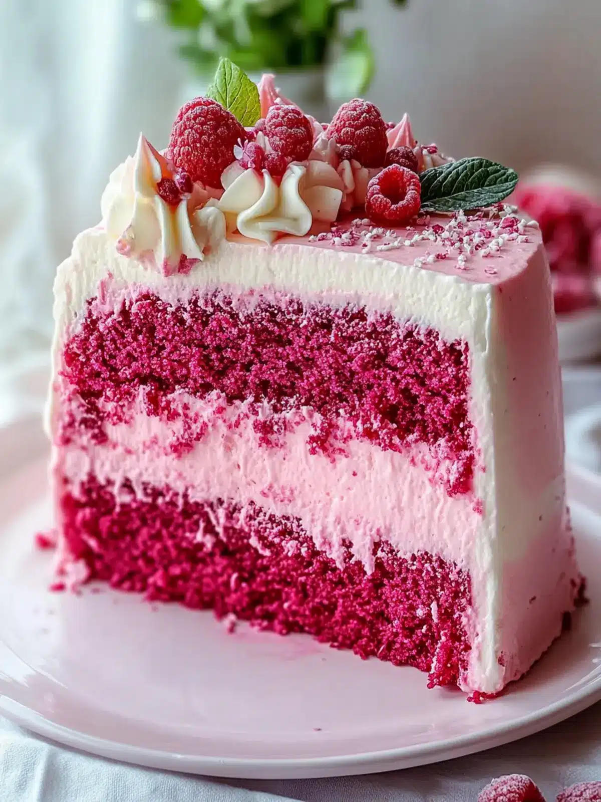 Delicious Pink Velvet Cake to Celebrate Mom's Day in Style 2 Pink Velvet Cake
