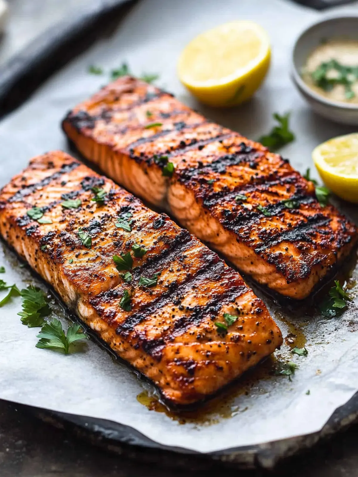 Irresistible Cajun Grilled Salmon with Honey Butter Magic 3 Cajun Grilled Salmon