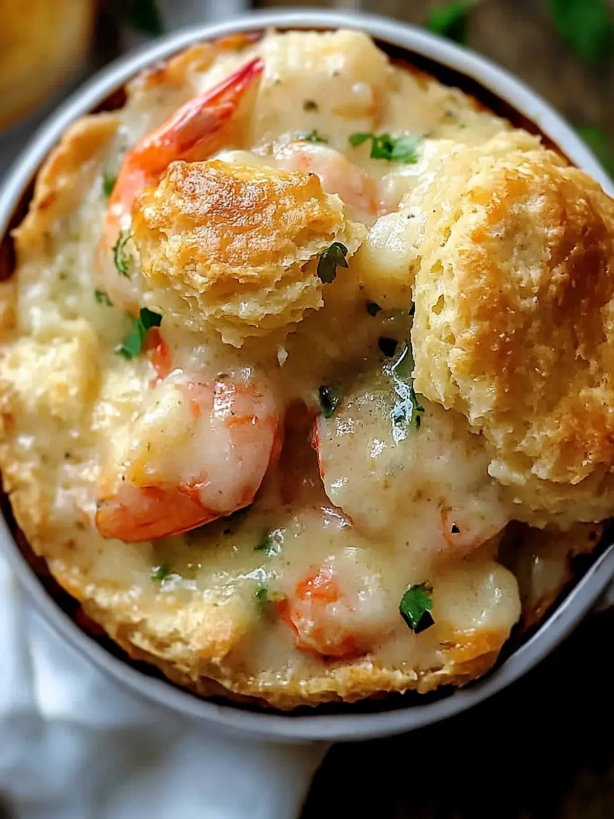 Cheddar Bay Biscuit Seafood Pot Pie - Cozy Comfort Awaits 4 Cheddar Bay Biscuit Seafood Pot Pie