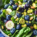 Blueberry Pistachio Spring Salad for a Refreshing Twist 2 Blueberry Pistachio Spring Salad